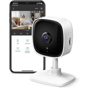1080P Indoor Security Camera for Baby Monitor, Dog Camera w/Motion Detection